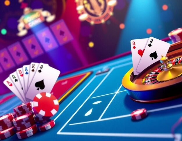mauslot88 live dealer casino studio with multi-camera blackjack and roulette tables